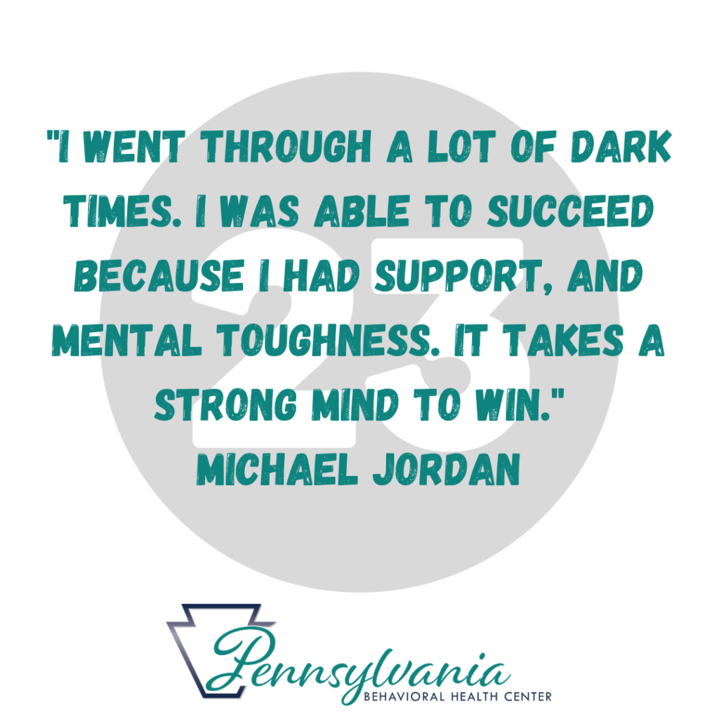 Michael Jordan 23 MJ goat mental health behavioral health inpatient outpatient mental health behavioral health php iop op Philly Chicago Bulls