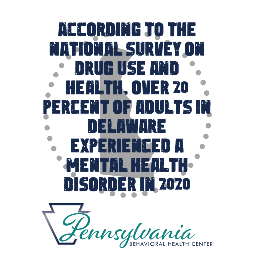Delaware mental health inpatient and outpatient treatment behavioral health psychiatrist medication management php iop op suicide stats statistics find treatment near me